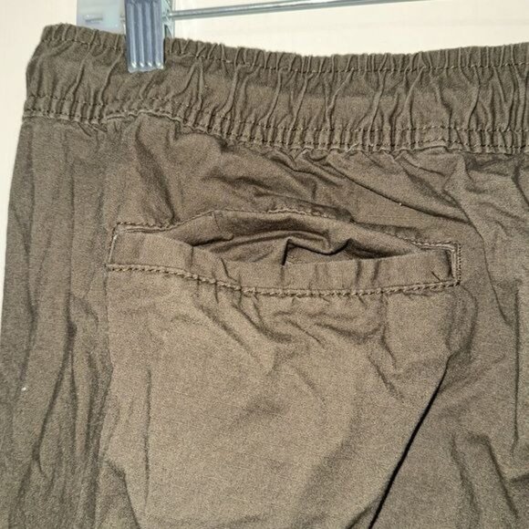 Hurley Olive Green XX-Large Mens Drawstring Elastic Waist Pants With Zippered Po - Picture 9 of 13